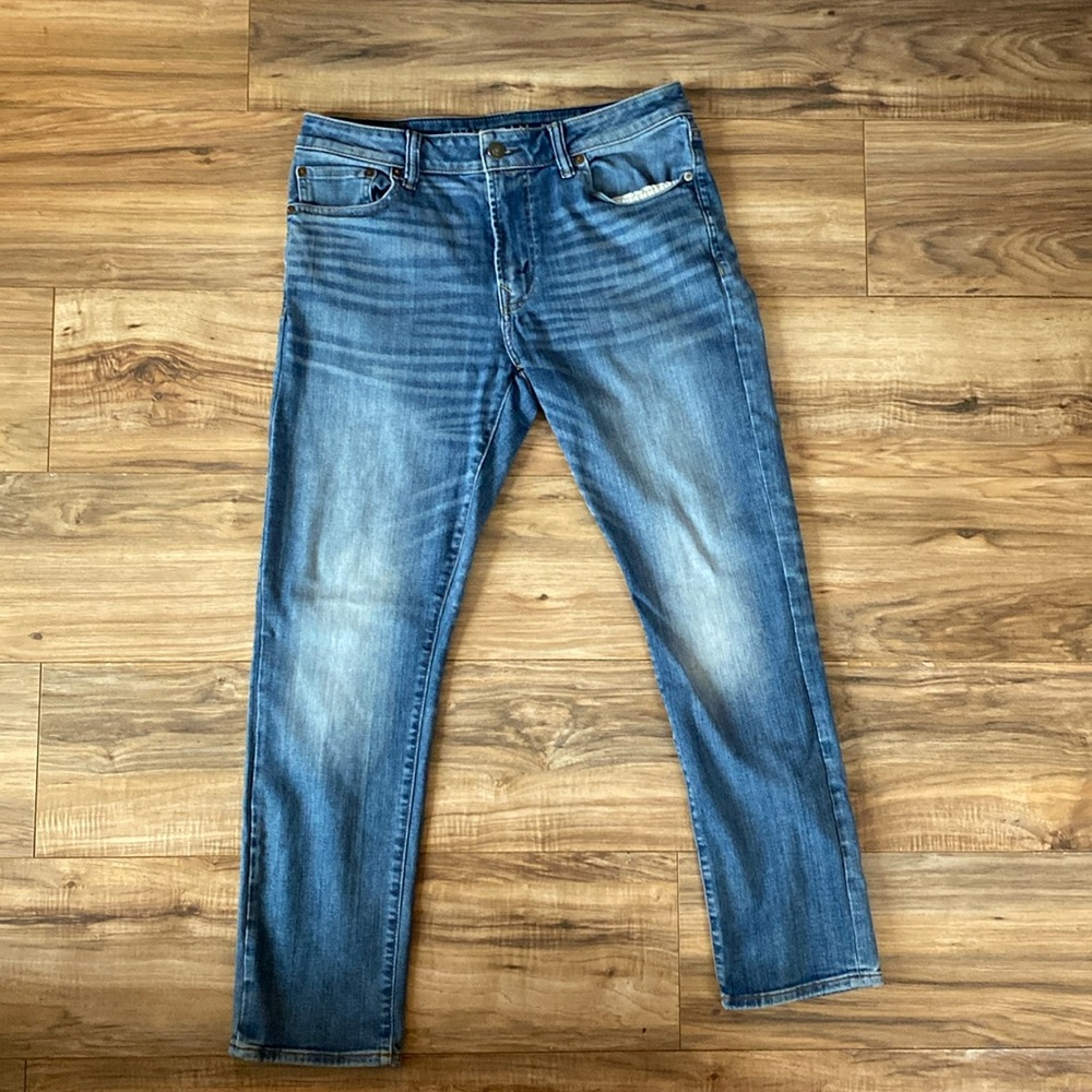 American Eagle men’s Ne(x)t Level Flex Slim fit blue jeans